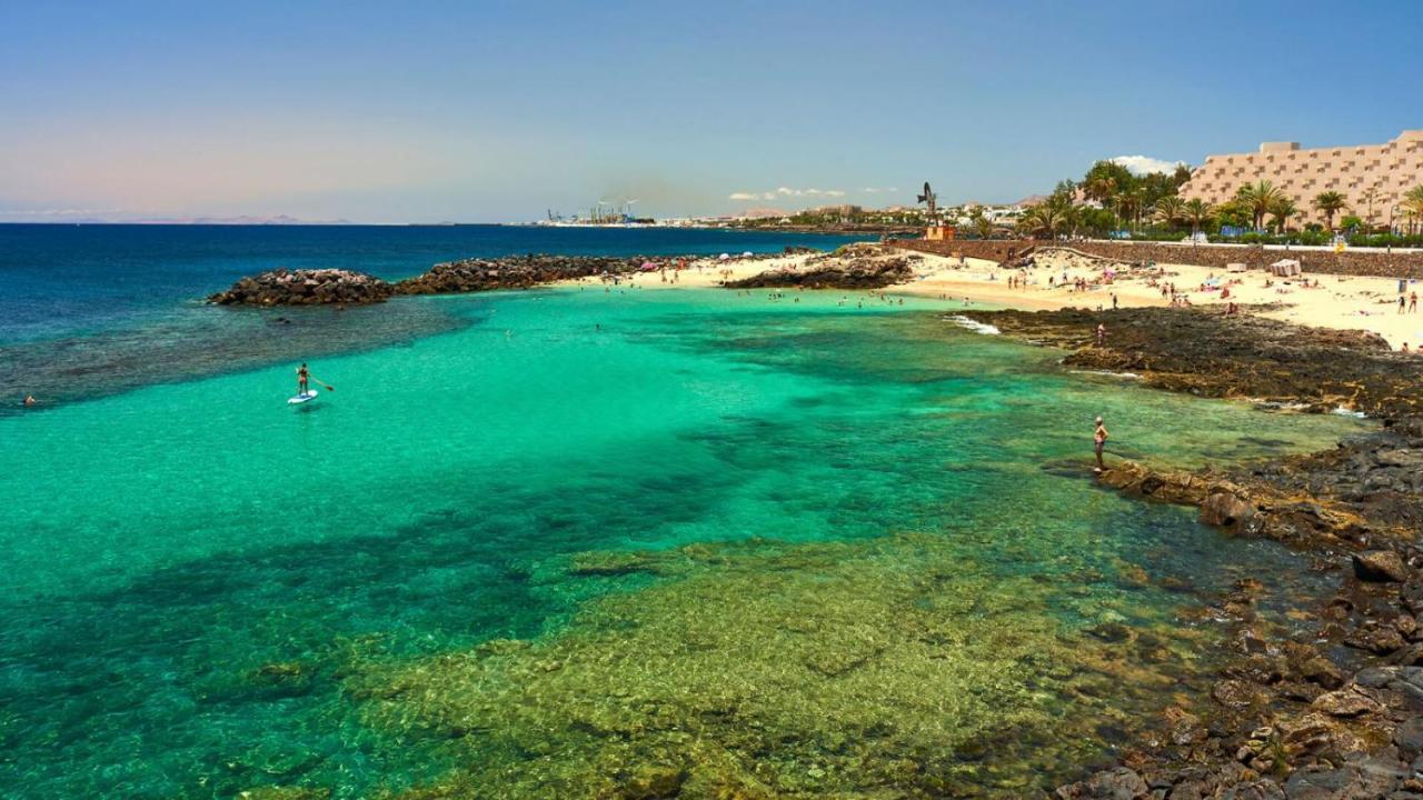 Calypso, Apartamento Completo Con Vistas Al Mar Y A La Piscina En Costa Teguise Εξωτερικό φωτογραφία