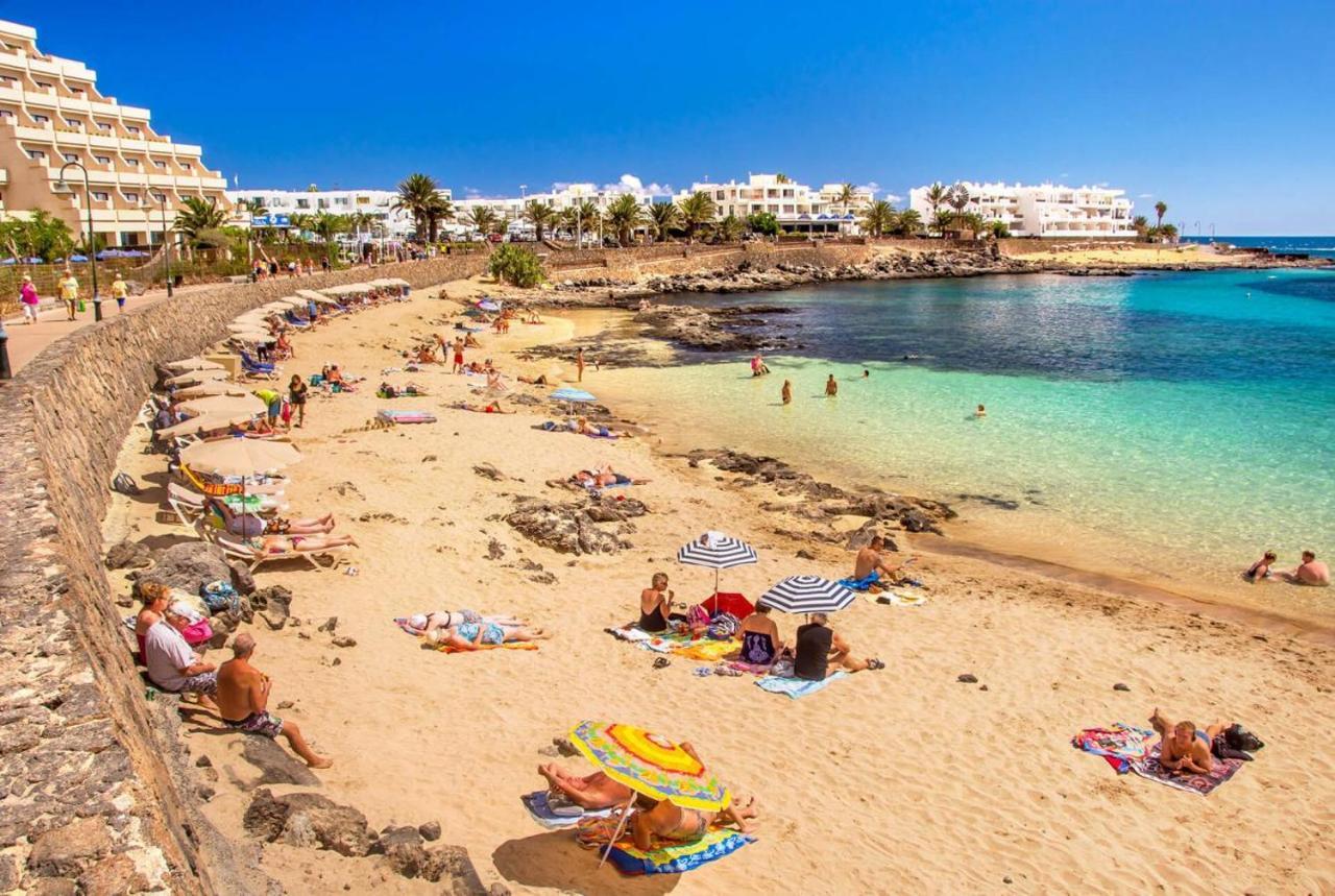 Calypso, Apartamento Completo Con Vistas Al Mar Y A La Piscina En Costa Teguise Εξωτερικό φωτογραφία